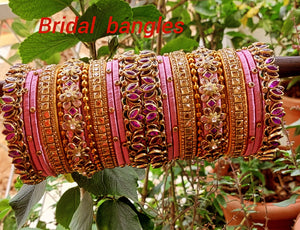 3d lotus bangles