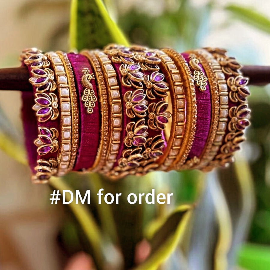 kundan bangles