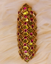 gold saree pin